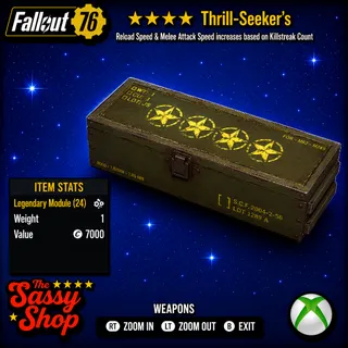 4 Star Thrill Seeker's Mod X 1