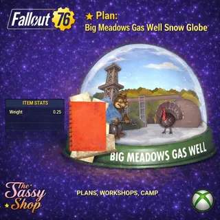 Plan: Big Meadows Gas Well Snow Globe
