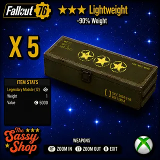3 Star Lightweight Mod X 5