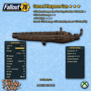 Cursed Harpoon Gun
