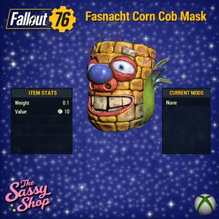 Fasnacht Corn Cob Mask
