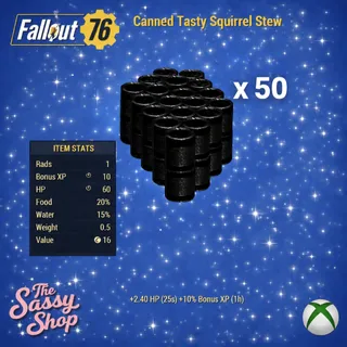 Canned Tasty Squirrel Stew X 50