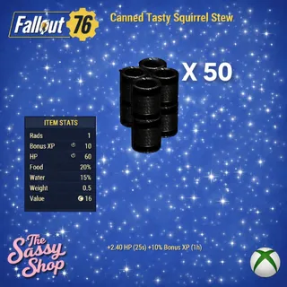 Canned Tasty Squirrel Stew X 50