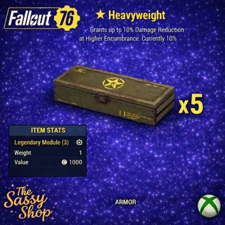 1 Star Heavyweight Mods X 5