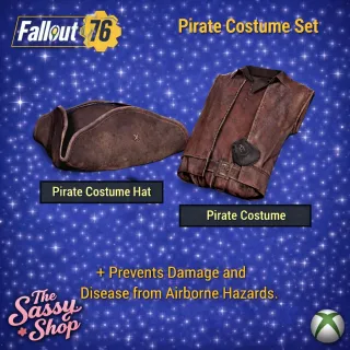 Pirate costume Set