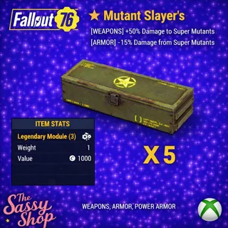 1 Star Mutant Slayer's Mod X 5