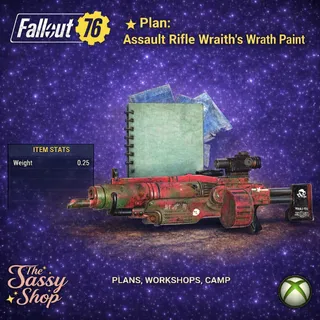 Plan: Assault Rifle Wraith's Wrath Paint