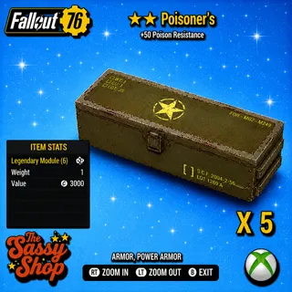 2 Star Poisoner's Mod X 5