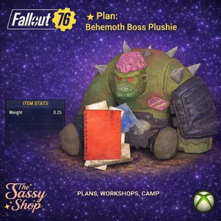 Plan: Behemoth Boss Plushie