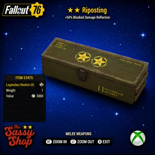 2 Star Riposting Mod X 5