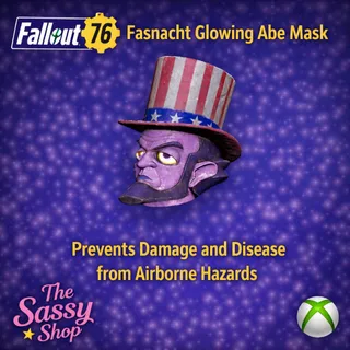 Fasnacht Glowing Abe Mask