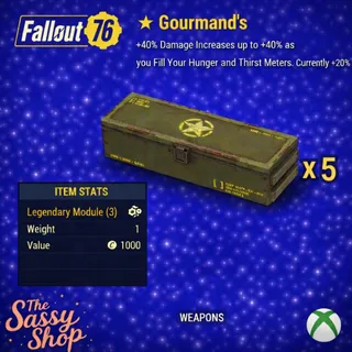 1 Star Gourmand's Mod X 5