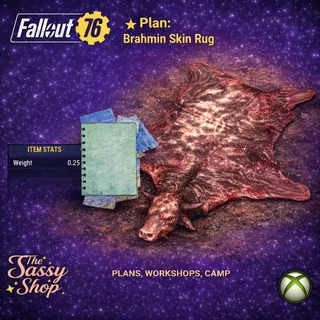 Plan: Brahmin Skin Rug