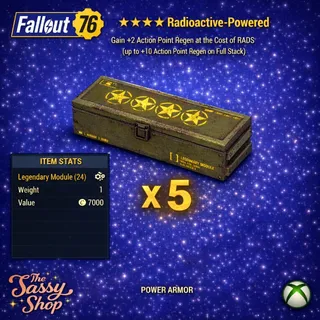 4 Star Radioactive Powered X 5