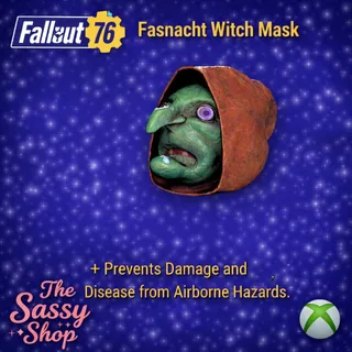 Fasnacht Witch Mask