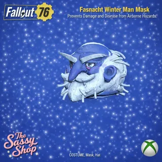 Fasnacht Winter Man Mask