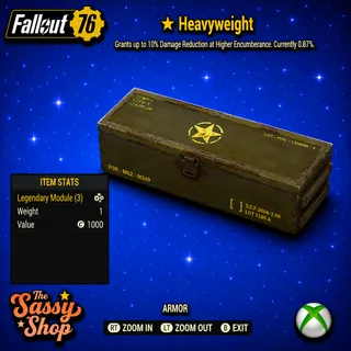 1 Star Heavyweight Mods X 1