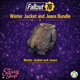 Winter jacket and jeans