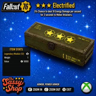 3 Star Electrified Mod X 1