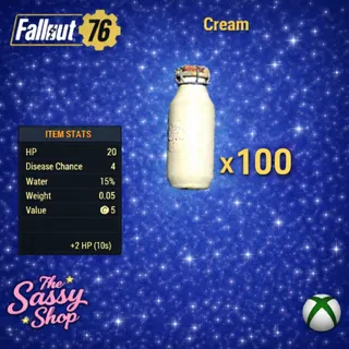 Cream X 100