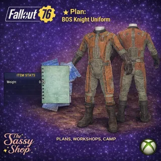 Plan: BoS knight uniform