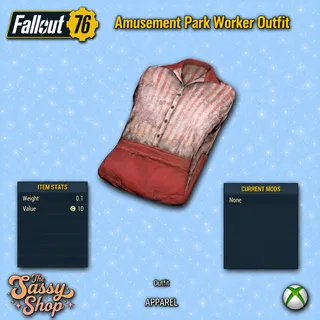 Amusement park worker outfit