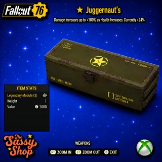 1 Star Juggernaut's Mod X 1