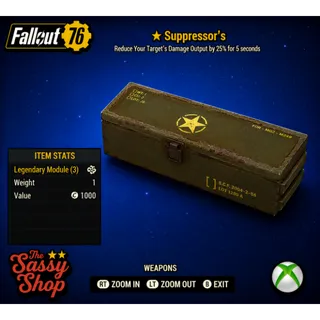 1 Star Suppressor's Mod X 1