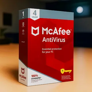 McAfee Total Protection 1 Device 4 Years Global Key