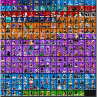 OG fortnite s3 account 287 skins (includes leviathan axe)