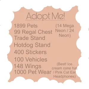 Adopt Me Inv Bundle