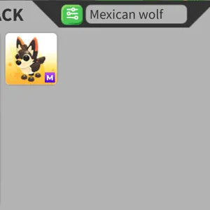 Mega Neon Mexican Wolf