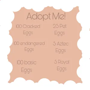335 Egg Bundle Adopt Me!