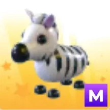 Mega Neon Zebra Adopt Me!