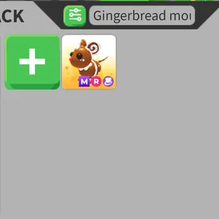 MR Gingerbread mouse
