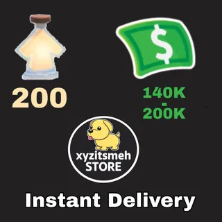 [Adopt Me] 140k - 200k Buck 💸 +  200 Age Up Potion 🧪  + Full Access 🗝️