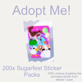 200x 2026 Sticker Packs