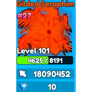 Rainbow Gilded Seraphim