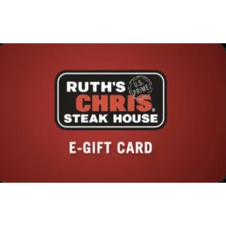 $1000.00 USD Ruth Chris 2x500$ use at RESTARAUNT GIFTCARDS,