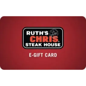 $150.00 USD Ruth Chris giftcard (1x150.00$ CODE)