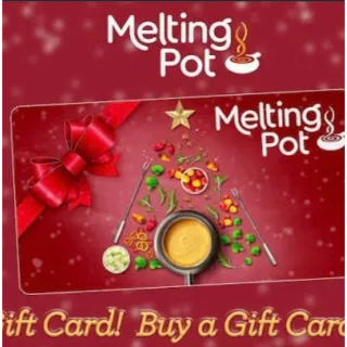 $100 USD Melting Pot Gift Card (1 Code X $100 USD) AUTO DELIVERY