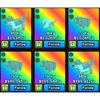 Build a Zoo 900k/s+ Pets x6