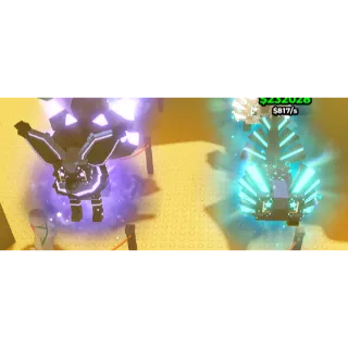 Galaxy Kitsune + Galaxy Axolotl (GOOD FOR BREEDING)