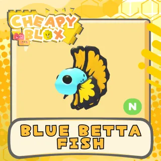 NEON BLUE BETTA FISH