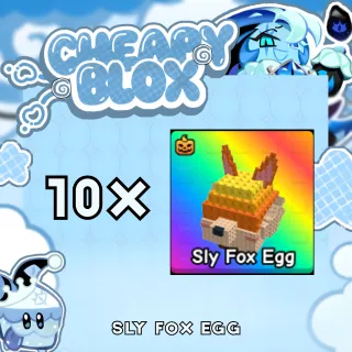 Halloween Sly Fox Egg
