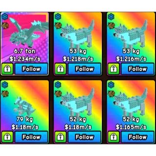 Build a Zoo 1m/s+ Pets x6