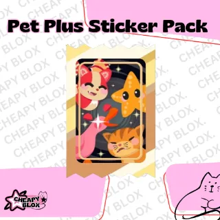 Pet Plus Sticker Pack