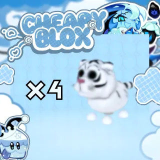 x4 Lunar White Tiger