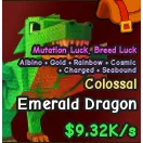 Colossal Emerald Dragon