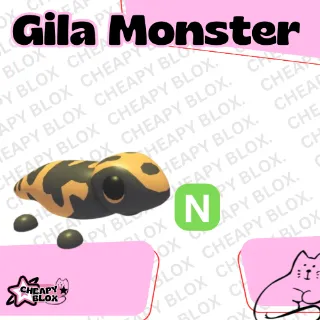 Neon Gila Monster